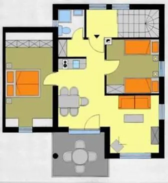 דירה Apartmanhaz Horvath *
